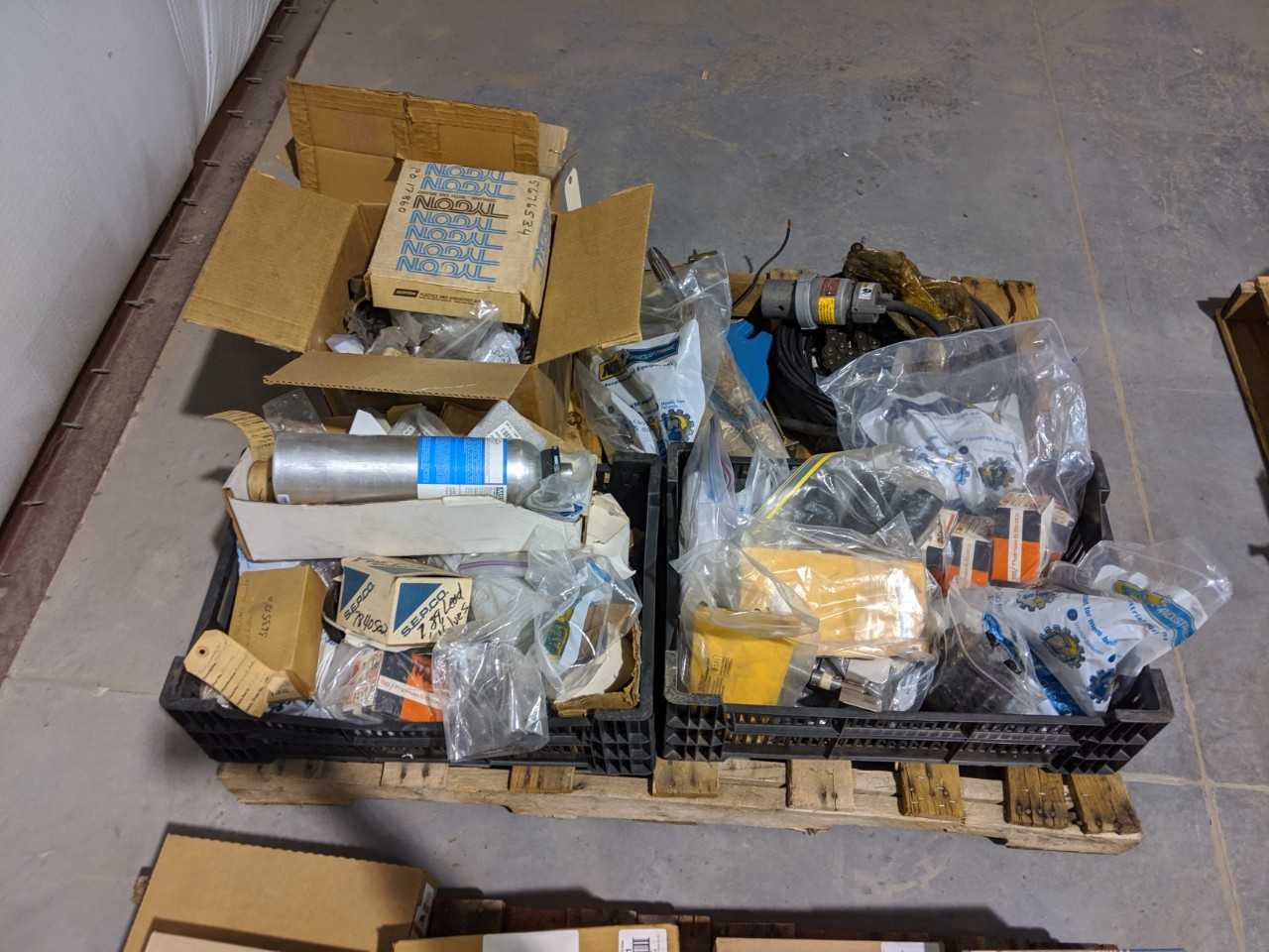 26 PALLETS OF ASSORTED ELECTRICAL, CONTROLS, PUMP PARTS, GEAR REDUCERS - GEAR REDUCERS