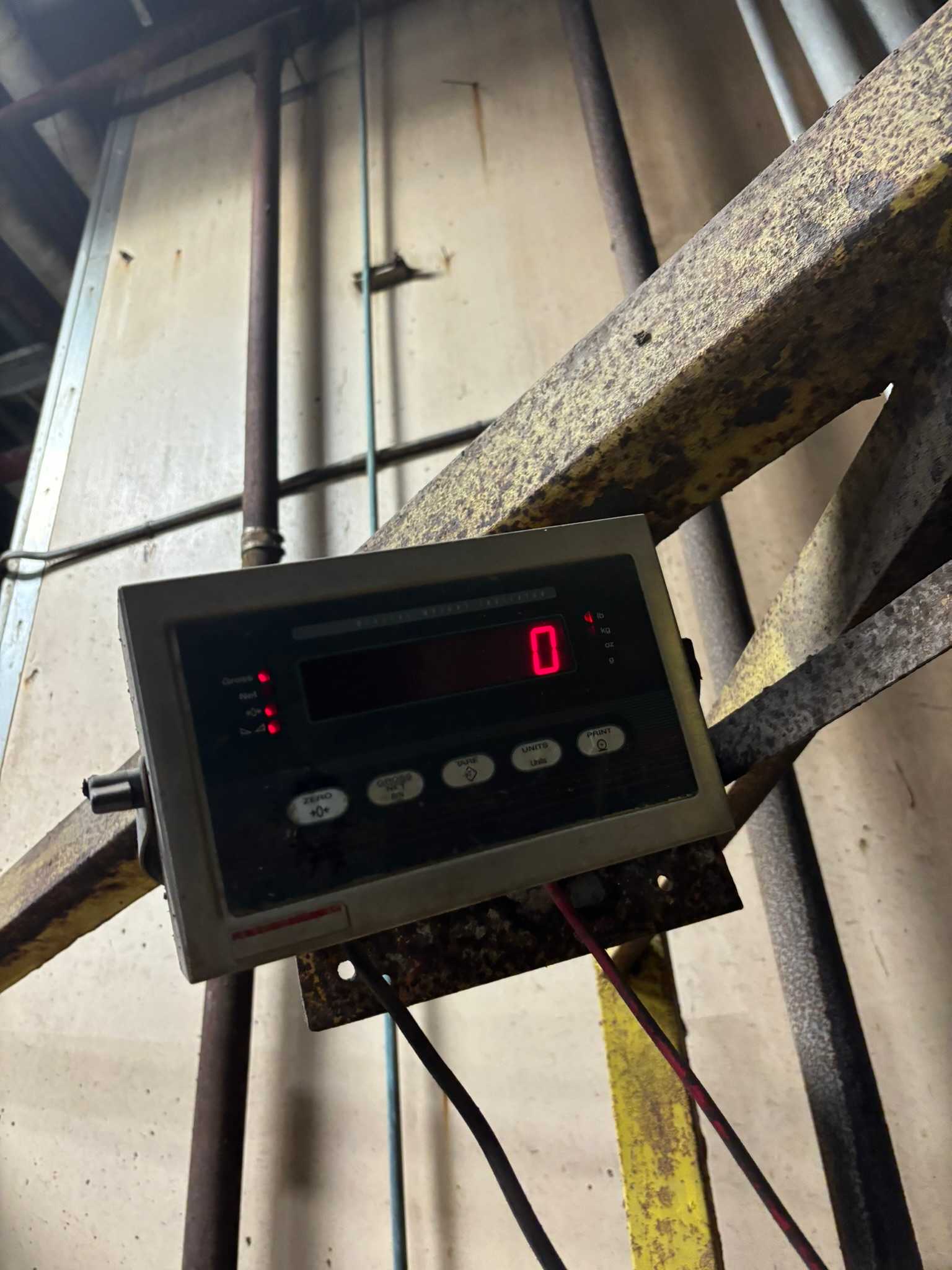 FLOOR SCALE IN SAC LINE - PLANT & FACILITY