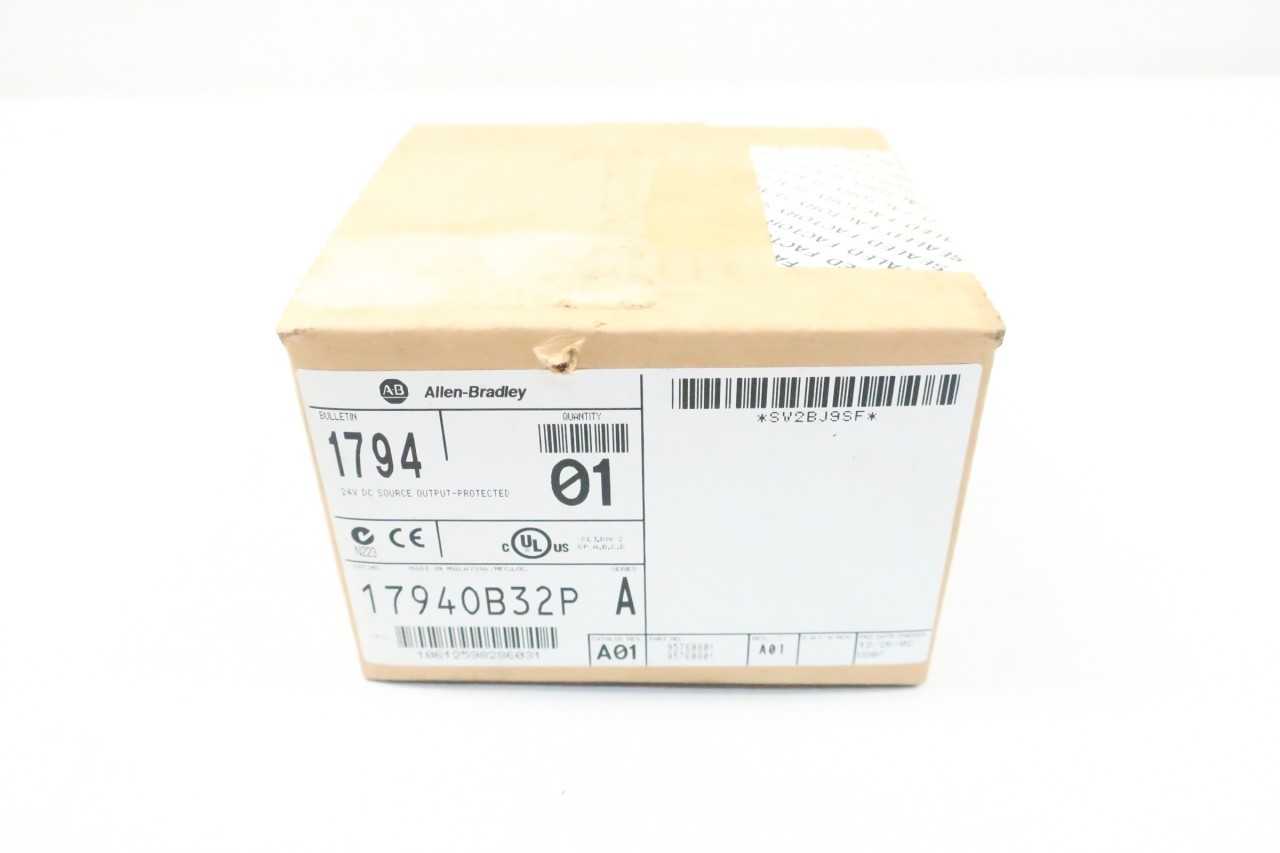 NEW ALLEN BRADLEY 1794-OB32P FLEX I/O OUTPUT MODULE SER A - AUTOMATION & CONTROLS