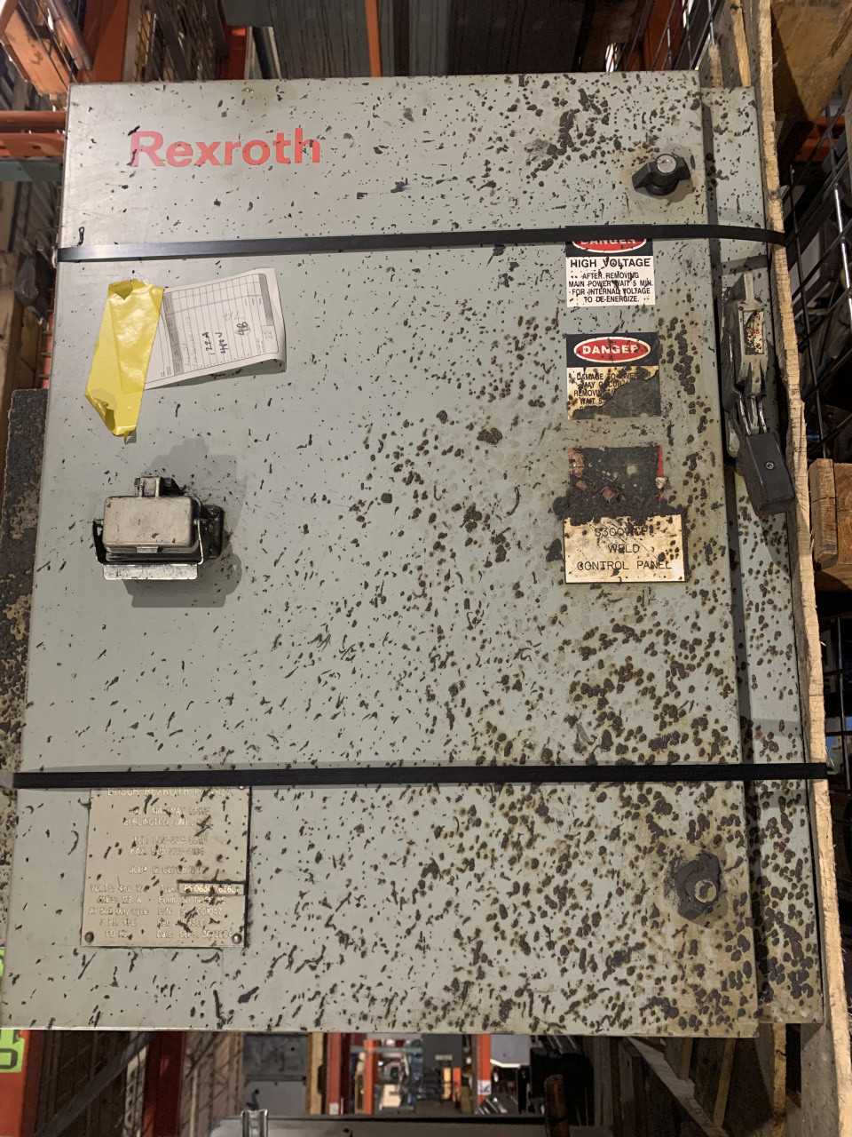 Lot of 10 Rexroth 122 A/480 V weld Controllers - WELDING EQUIPMENT
