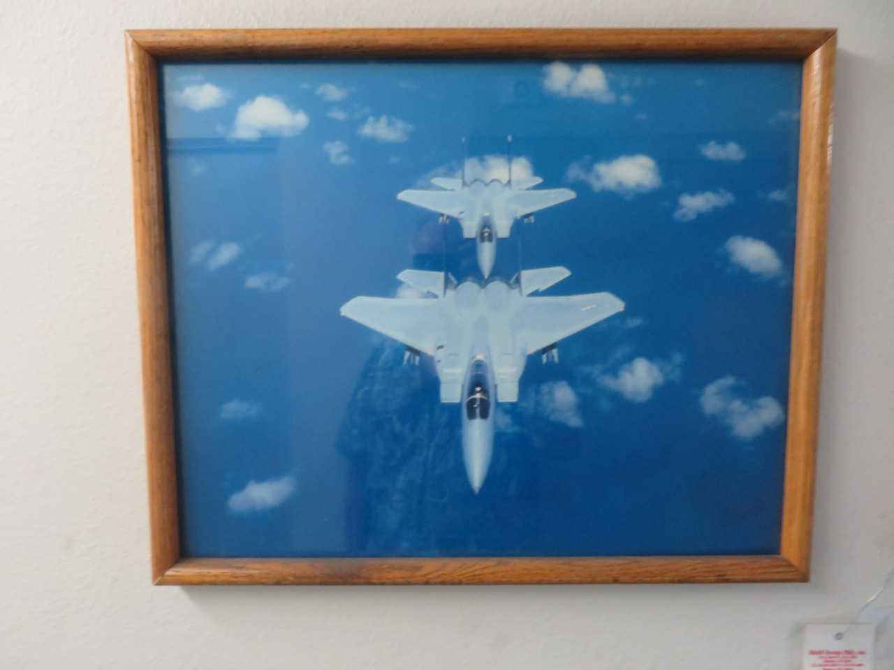 20" X 16" Jet pictures, (2) Lot - MISCELLANEOUS