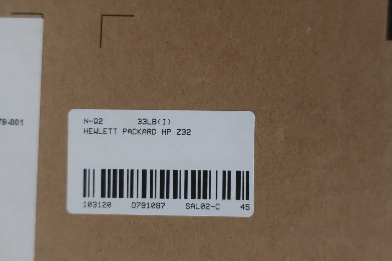 HEWLETT PACKARD HP Z32 31 5IN 4K IPS ULTRA HD UHD MONITOR LED DISPLAY - LAB & SCIENTIFIC