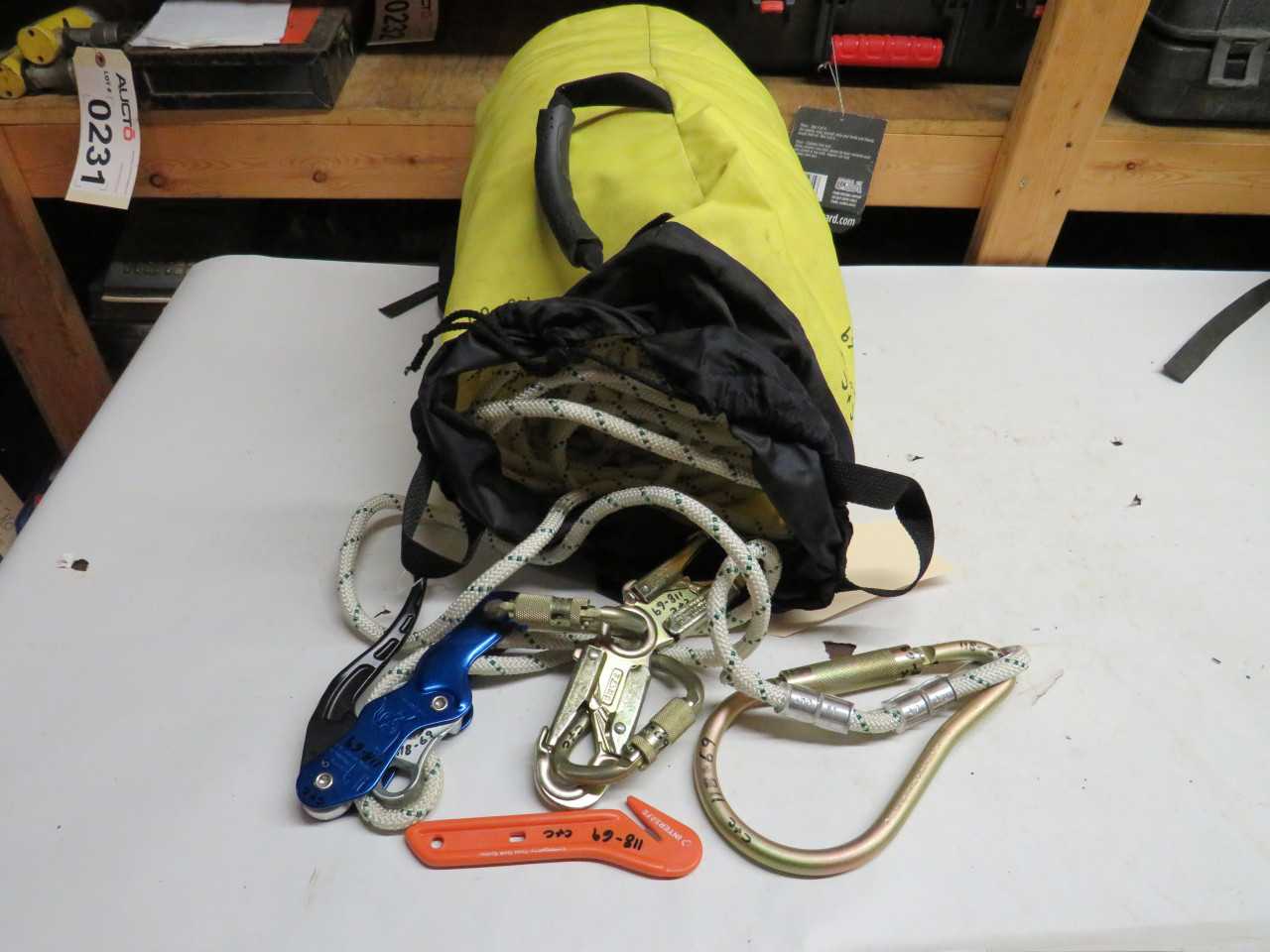 RESCUE KIT - ANTHRON DSD 30+25 30 TO 150 KG 200 M ROPE HARNESS - SAFETY EQUIPMENT