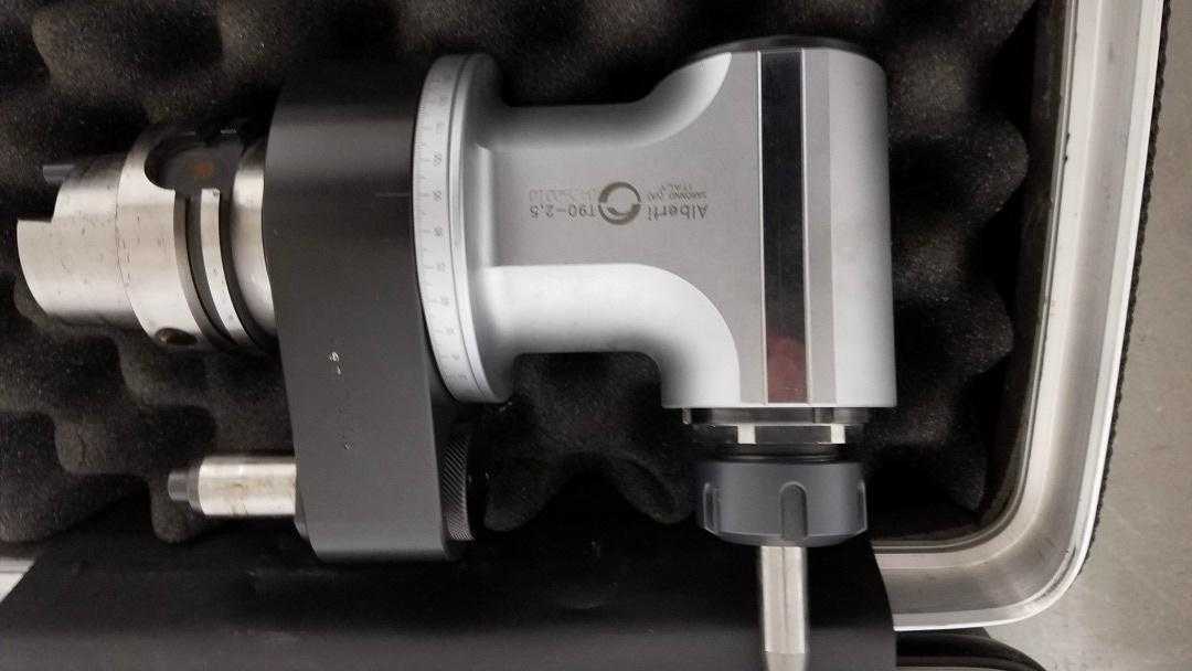 Alberti T90 2.5 Right Angle Milling Head - MACHINE TOOLING