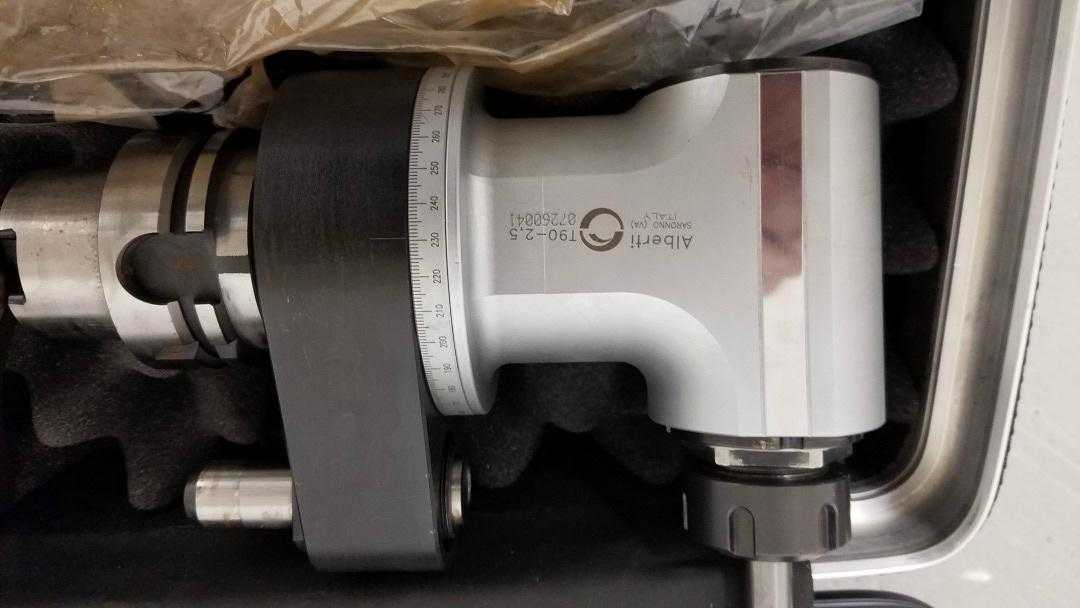 Alberti T90 2.5 Right Angle Milling Head - MACHINE TOOLING