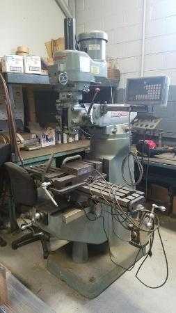 Bridgeport Vertical Knee Mill - MILLING MACHINES