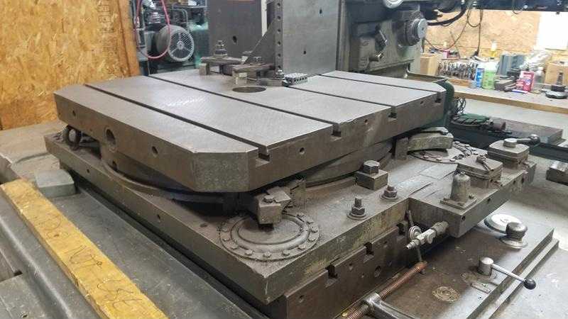 36" x 36" Air Lift Rotary Table - MACHINE TOOLING