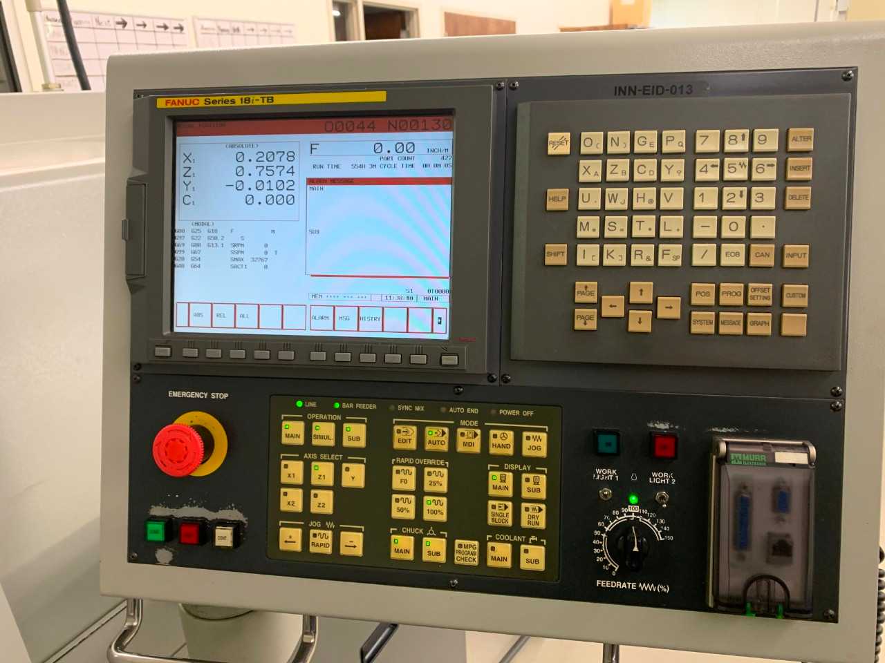 2005 Hanwha XD20H CNC Swiss Lathe - CNC LATHES