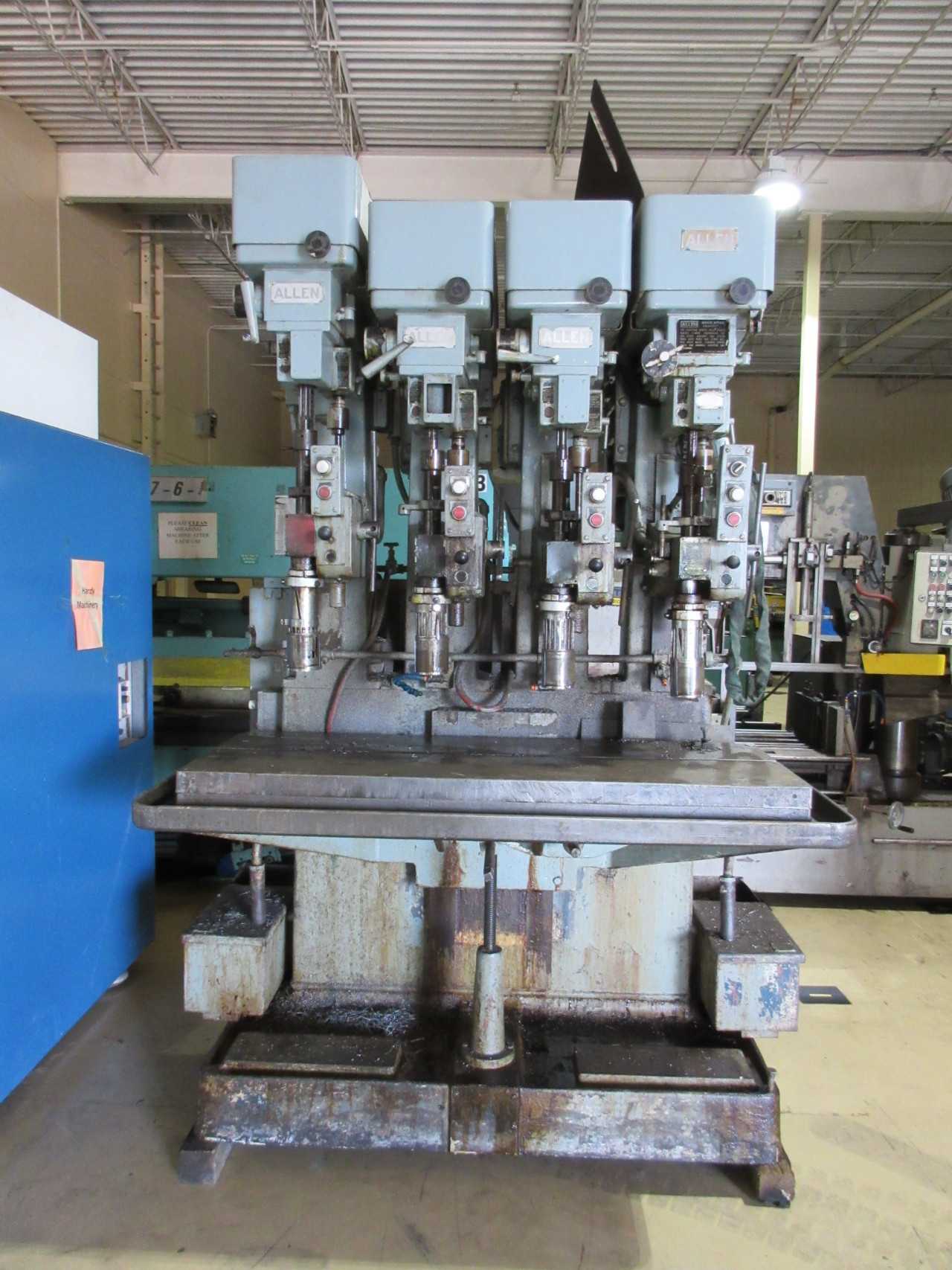 ALLEN 4 HEAD DRILL PRESS - UPRIGHT DRILL PRESSES