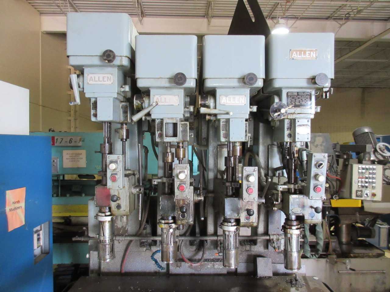 ALLEN 4 HEAD DRILL PRESS - UPRIGHT DRILL PRESSES