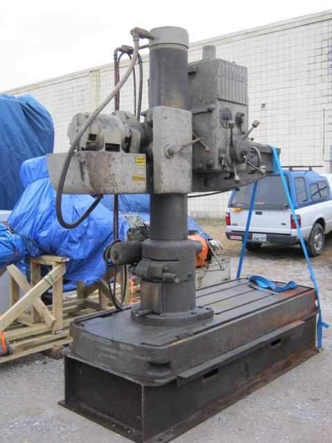 CINCINNATI GILBERT RADIAL DRILL - RADIAL ARM DRILLING MACHINES