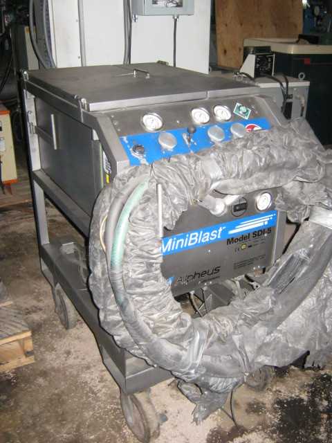 ALPHEUS COLD JET DRY ICE BLASTING MACHINE - MACHINING ACCESSORIES & TOOLING