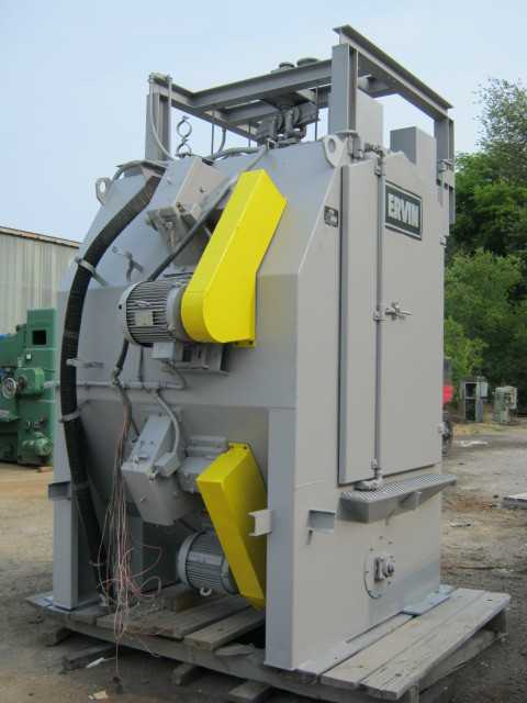 ERVIN HANGER SPINNER SHOT BLAST CABINET - MACHINING ACCESSORIES & TOOLING ERVIN HANGER SPINNER SHOT BLAST CABINET - MACHINING ACCESSORIES & TOOLING