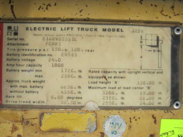 HYSTER 3 WHEEL PNEUMATIC TIR FORKLIFT - FORKLIFTS