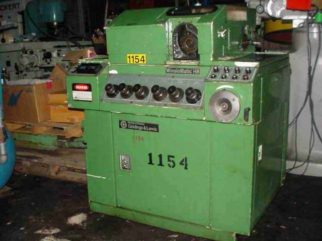 Used Giddings & Lewis Winslow Drill Grinder Model: HR - GRINDING MACHINES Used Giddings & Lewis Winslow Drill Grinder Model: HR - GRINDING MACHINES