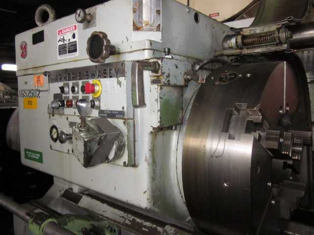 WARNER & SWASEY #4A SADDLE TYPE TURRET LATHE - LATHES