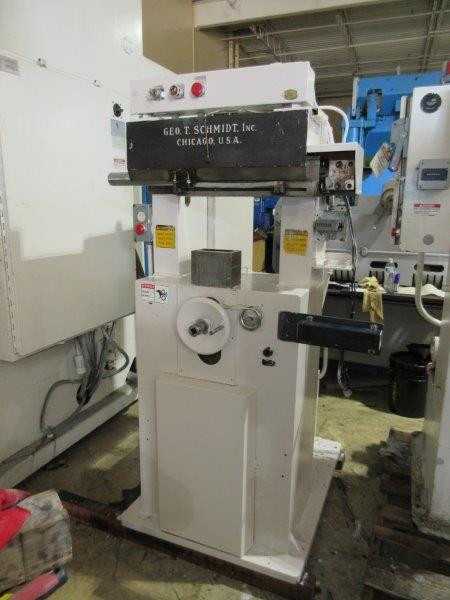 SCHMIDT HYDRAULIC ROLL MARKING MACHINE (REFURBISHED) - MACHINING ACCESSORIES & TOOLING SCHMIDT HYDRAULIC ROLL MARKING MACHINE (REFURBISHED) - MACHINING ACCESSORIES & TOOLING
