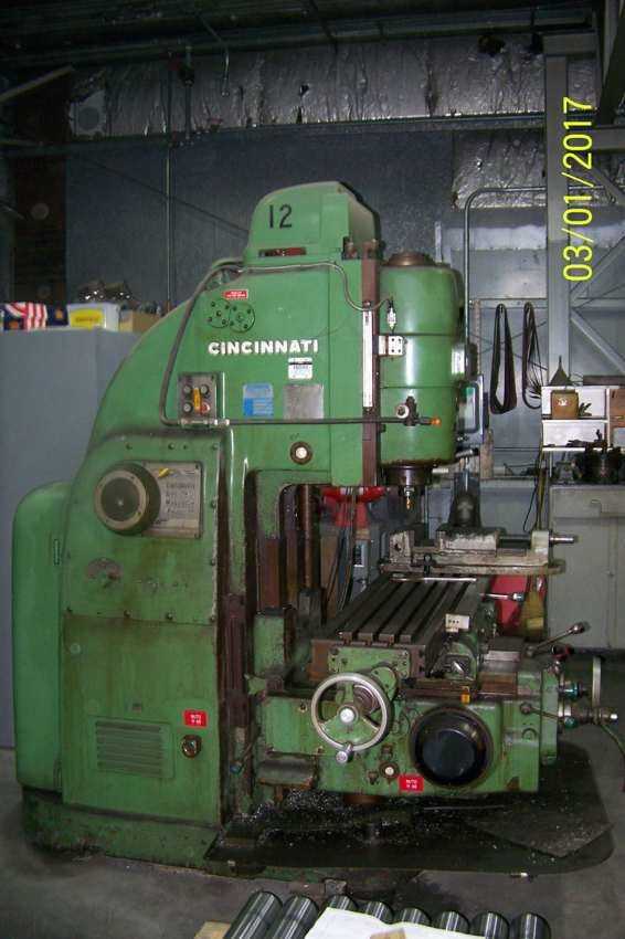 CINCINNATI # 3 VERTICAL MILL - MILLING MACHINES
