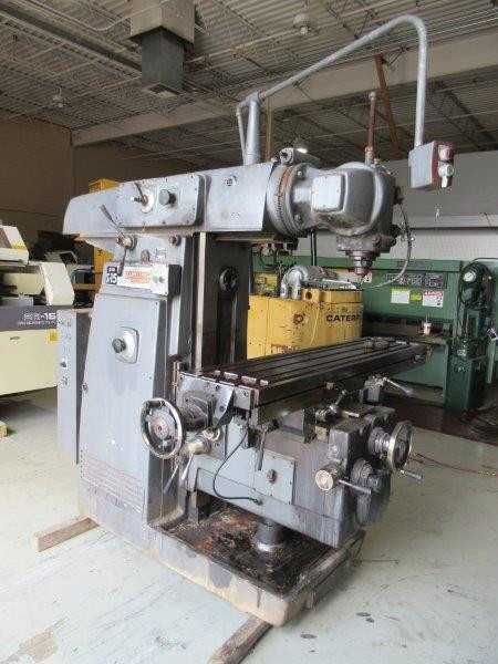 KEARNEY & TRECKER UNIVERSAL HORIZONTAL MILLING MACHINE WITH MOTORIZED OVERARM - MILLING MACHINES KEARNEY & TRECKER UNIVERSAL HORIZONTAL MILLING MACHINE WITH MOTORIZED OVERARM - MILLING MACHINES