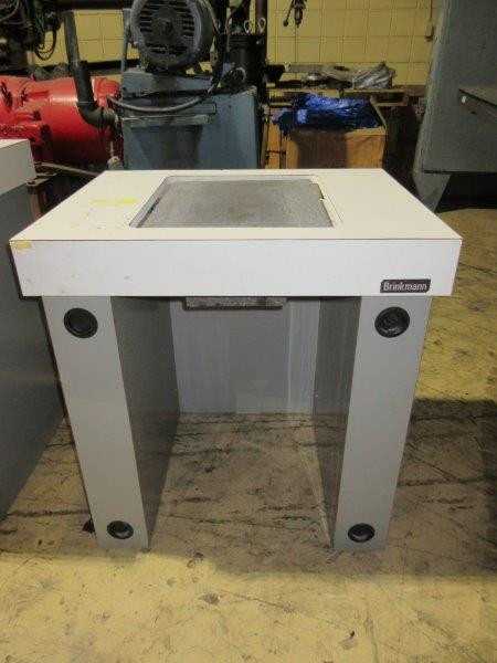 BRINKMANN ISOLATION BALANCE TABLE - MACHINING ACCESSORIES & TOOLING BRINKMANN ISOLATION BALANCE TABLE - MACHINING ACCESSORIES & TOOLING