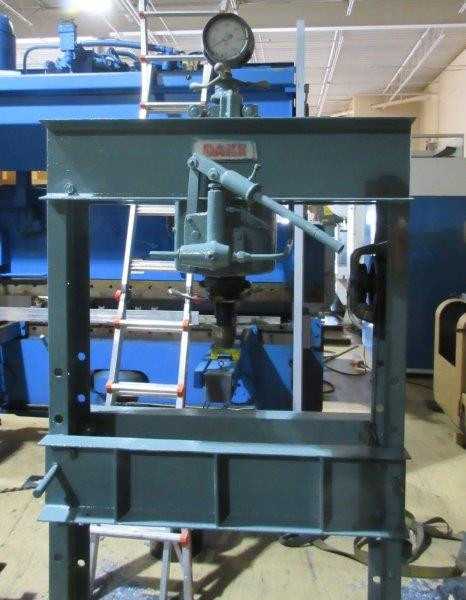 DAKE H FRAME HYDRAULIC SHOP PRESS - PRESSES DAKE H FRAME HYDRAULIC SHOP PRESS - PRESSES