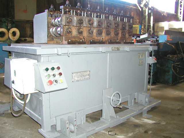 CONTOUR ROLL COMPANY 8 STAND ROLLFORMER - MACHINING ACCESSORIES & TOOLING CONTOUR ROLL COMPANY 8 STAND ROLLFORMER - MACHINING ACCESSORIES & TOOLING