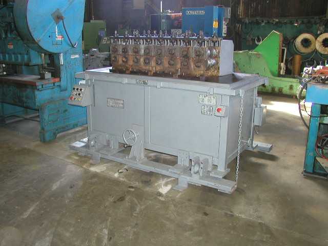 CONTOUR ROLL COMPANY 8 STAND ROLLFORMER - MACHINING ACCESSORIES & TOOLING