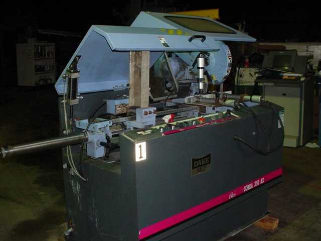 DAKE Automatic Non-ferrous Cold Saw Model Cobra 350-ax  - METAL SAWS