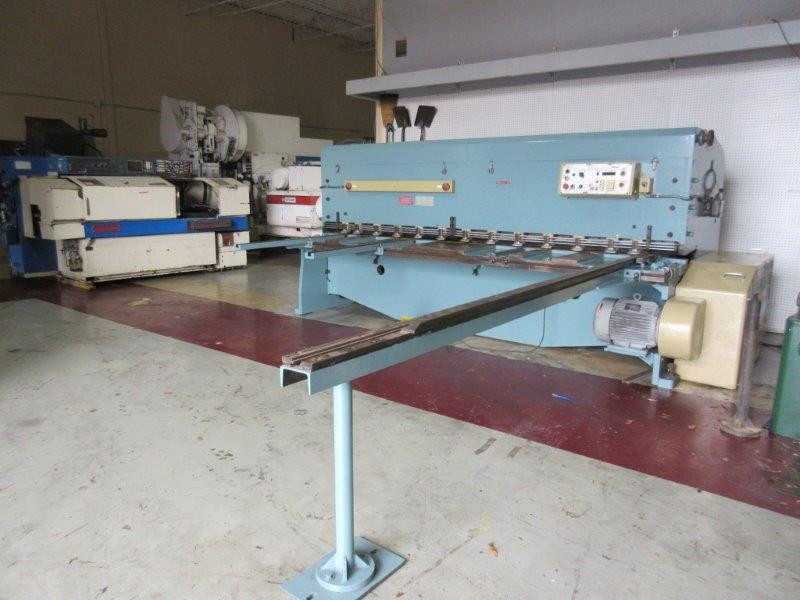 AMADA MECANICAL SQUARING SHEAR - MACHINE TOOLING