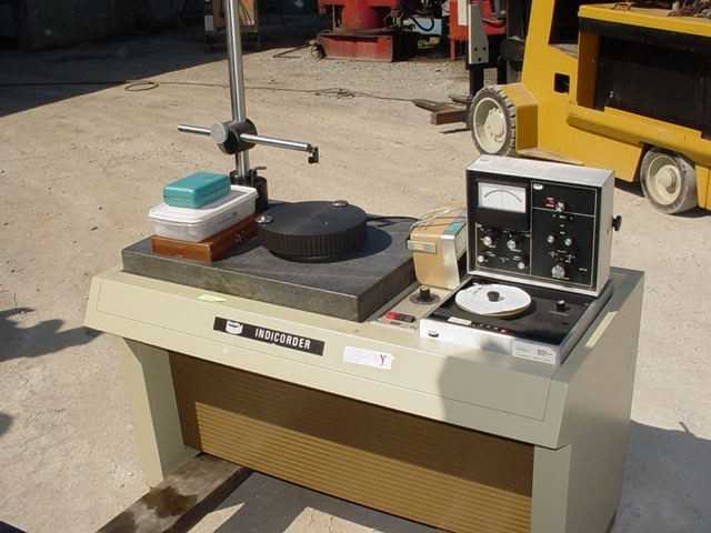 BENDIX INDICORDER ROTARY PROFILE SYSTEM - MACHINE TOOLING