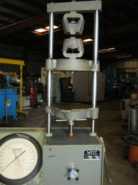 VEGA TENSILE AND COMPRESSION TESTER - MACHINING ACCESSORIES & TOOLING