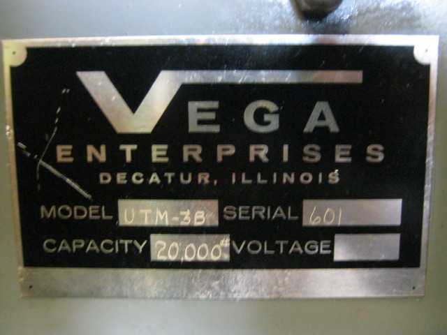 VEGA TENSILE AND COMPRESSION TESTER - MACHINING ACCESSORIES & TOOLING