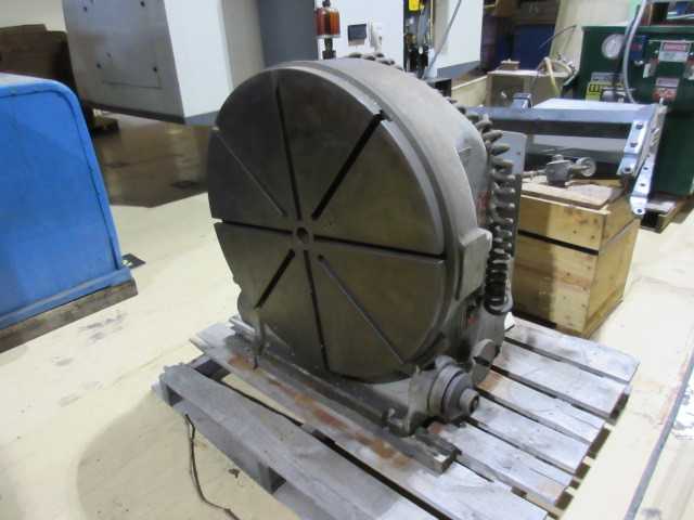 PRATT & WHITNEY 30" VERTICAL POWER ROTARY TABLE - MACHINING ACCESSORIES & TOOLING