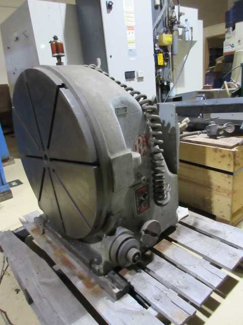 PRATT & WHITNEY 30" VERTICAL POWER ROTARY TABLE - MACHINING ACCESSORIES & TOOLING