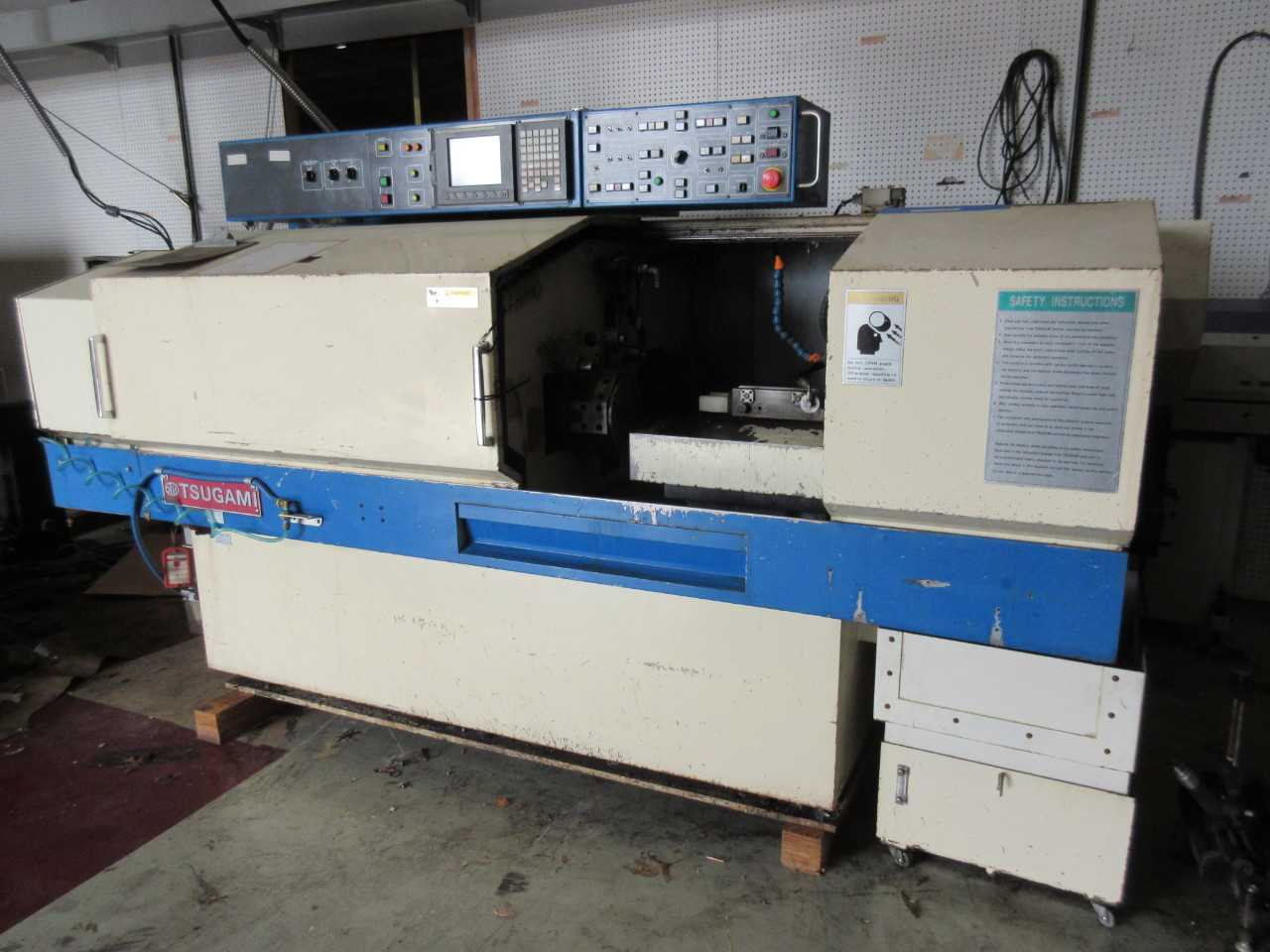 TSUGAMI SWISS TYPE CNC TURNING CENTER - MACHINING ACCESSORIES & TOOLING