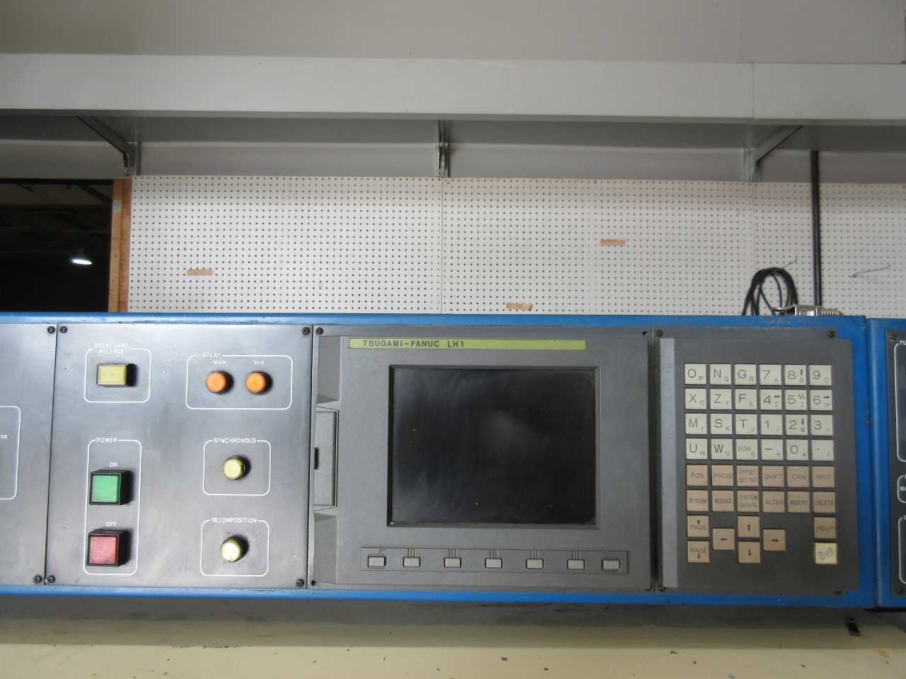 TSUGAMI SWISS TYPE CNC TURNING CENTER - MACHINING ACCESSORIES & TOOLING