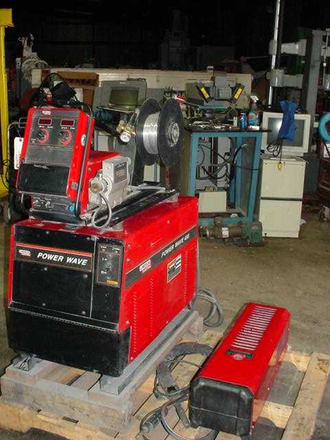 LINCOLN POWER WAVE MIG WELDER - MACHINING ACCESSORIES & TOOLING LINCOLN POWER WAVE MIG WELDER - MACHINING ACCESSORIES & TOOLING