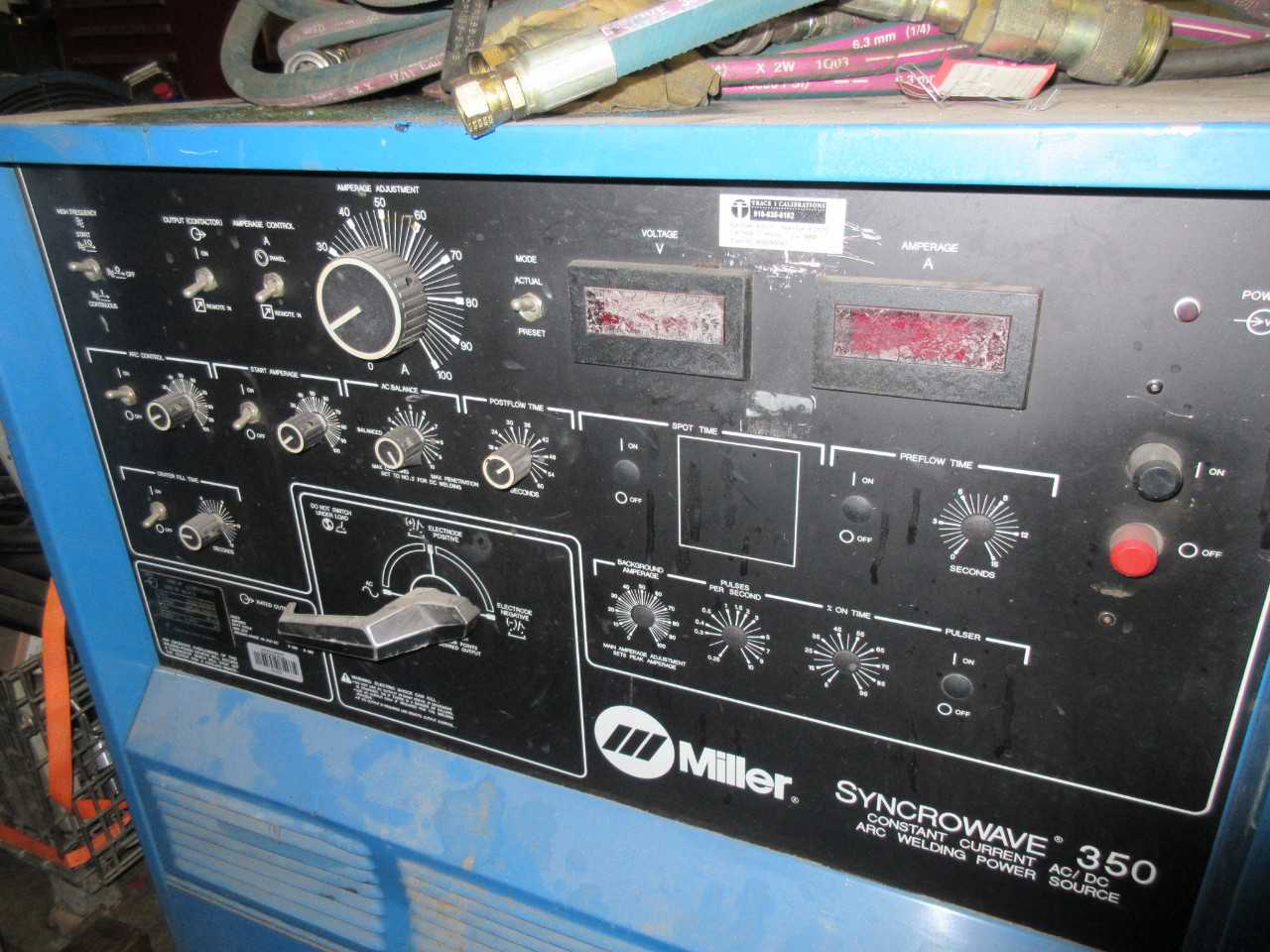Miller Syncrowave 350 Welder - MACHINING ACCESSORIES & TOOLING
