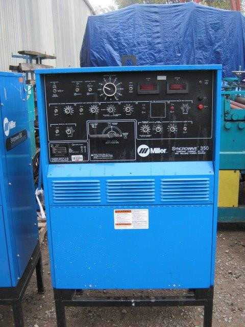 Miller Syncrowave 350 Welder - MACHINING ACCESSORIES & TOOLING Miller Syncrowave 350 Welder - MACHINING ACCESSORIES & TOOLING