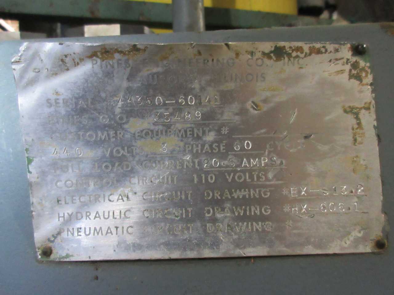 PINES T-BENDER - ROLL FORMERS