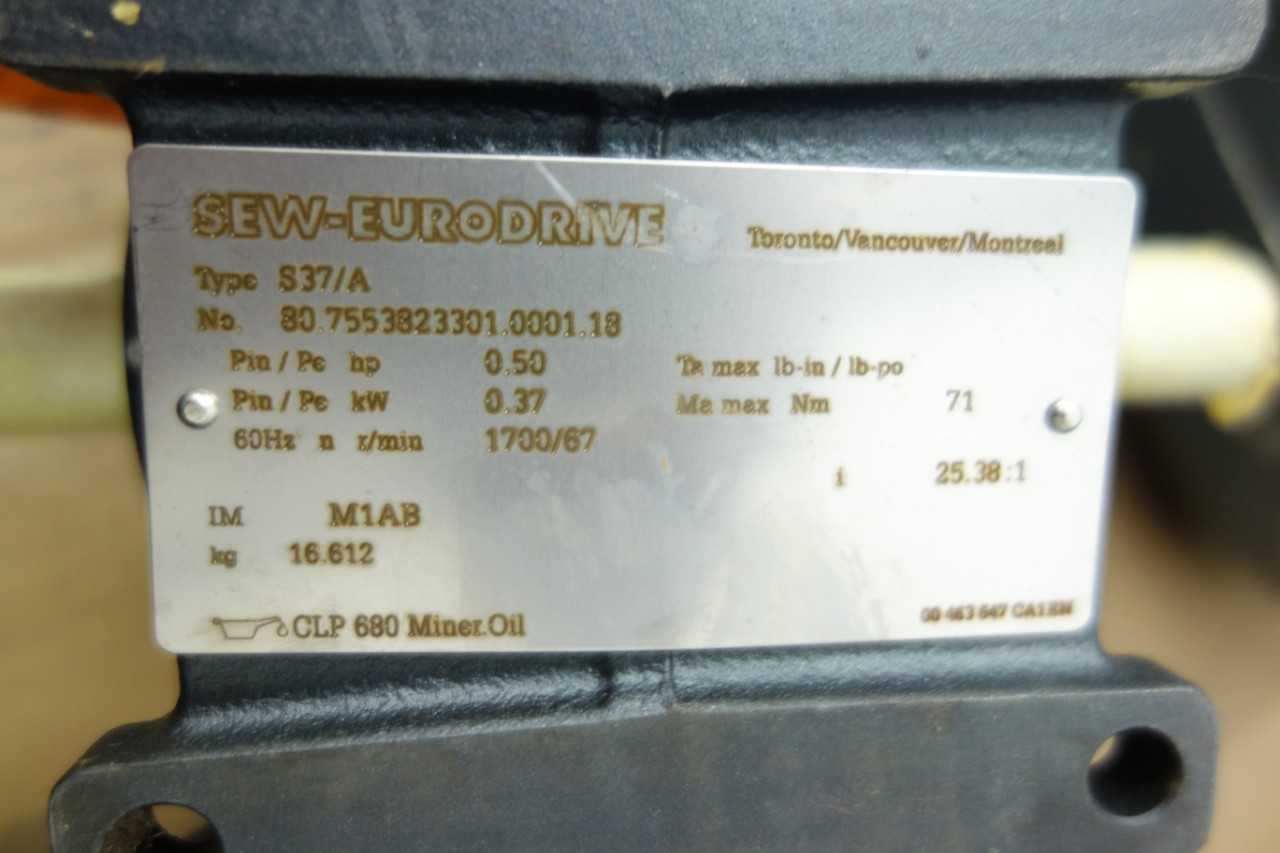 2 PALLETS OF ASSORTED GEAR MOTORS - GEAR REDUCERS