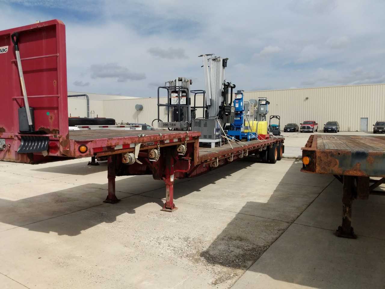 2007 MANAC 13248A00 DROP DECK TRAILER - CONTENTS NOT INCLUDED - TRAILERS