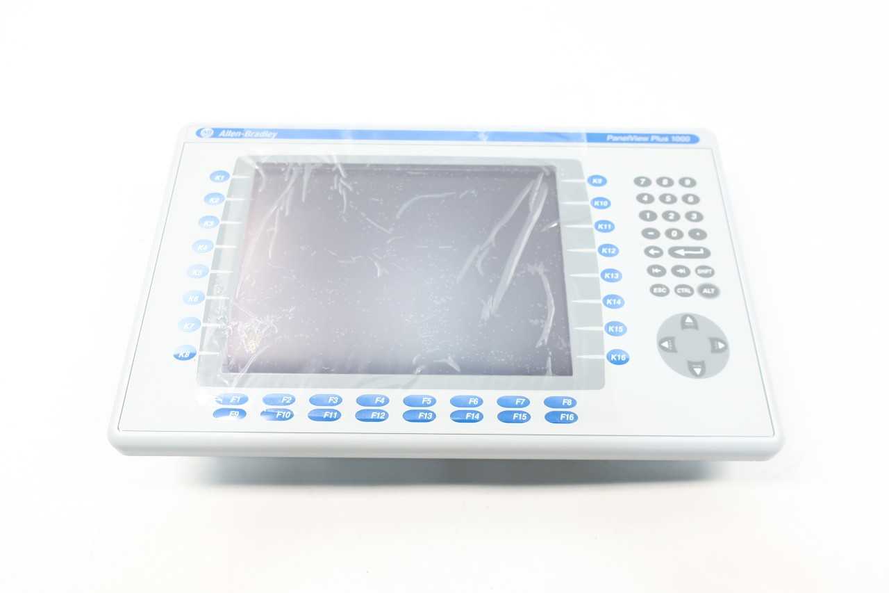 ALLEN BRADLEY 2711P-RDB10C PANELVIEW PLUS 1000 SER B OPERATOR INTERFACE PANEL - AUTOMATION & CONTROLS