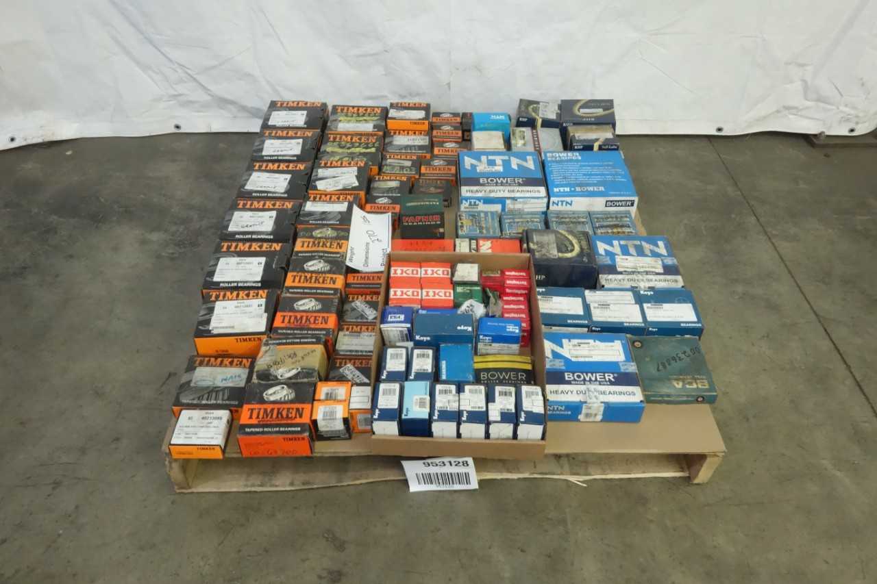 PALLET OF ASSORTED ROLLER BEARINGS - BEARINGS