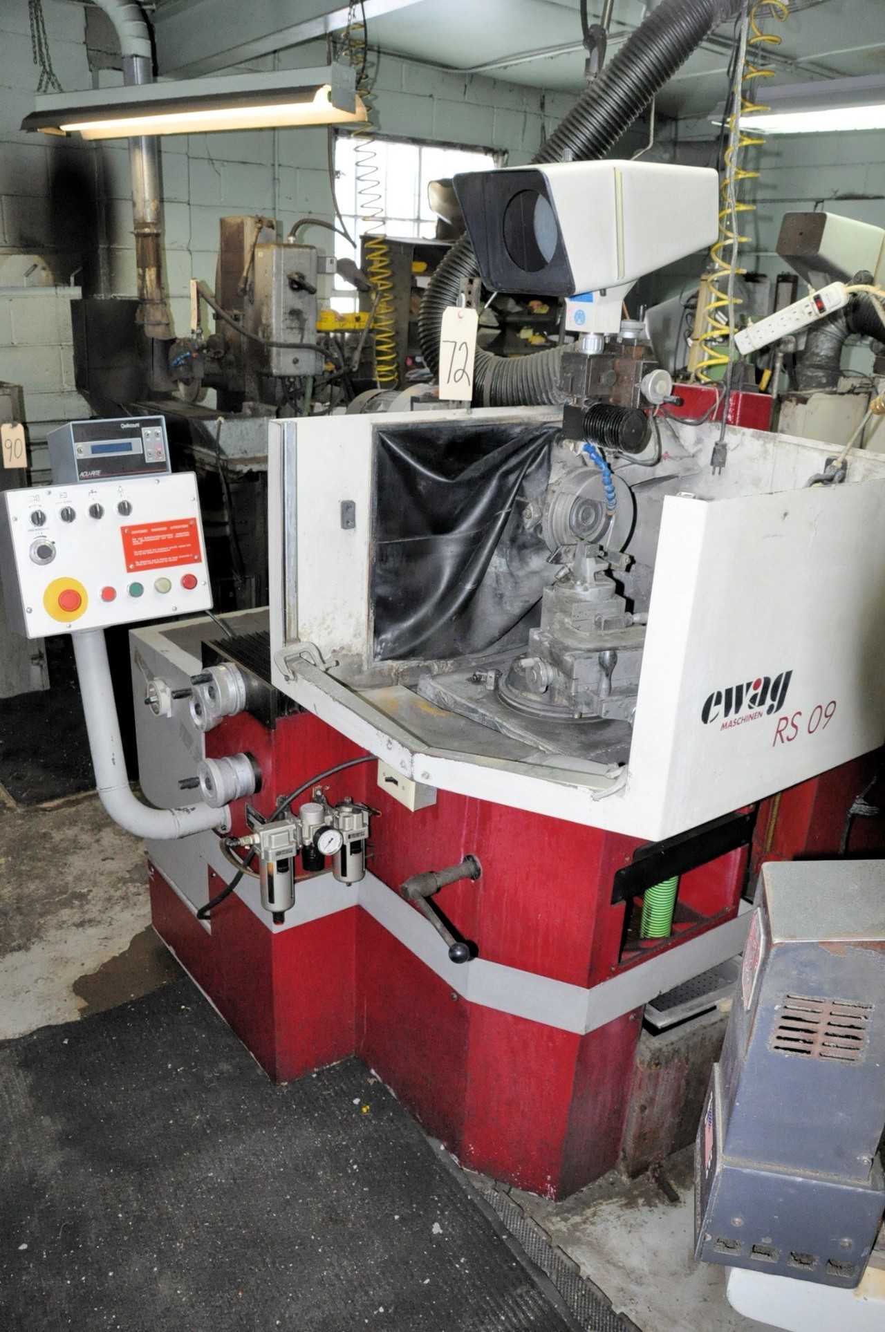 EWAG MODEL RS-09, Swiss Radius and Tangent Grinding Machine,  - GRINDING MACHINES