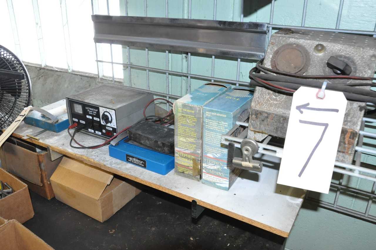 Lot-Lectroetch Machines and Accessories - ELECTRICAL COMPONENTS