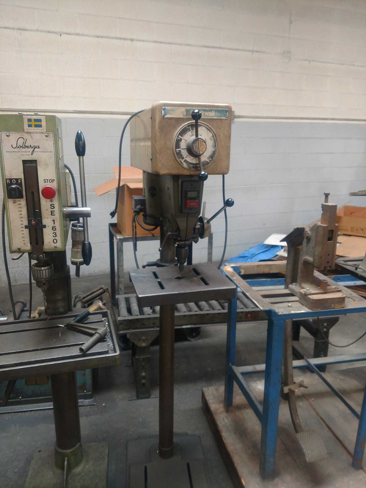 Rockwell Upright Drill Press - UPRIGHT DRILL PRESSES