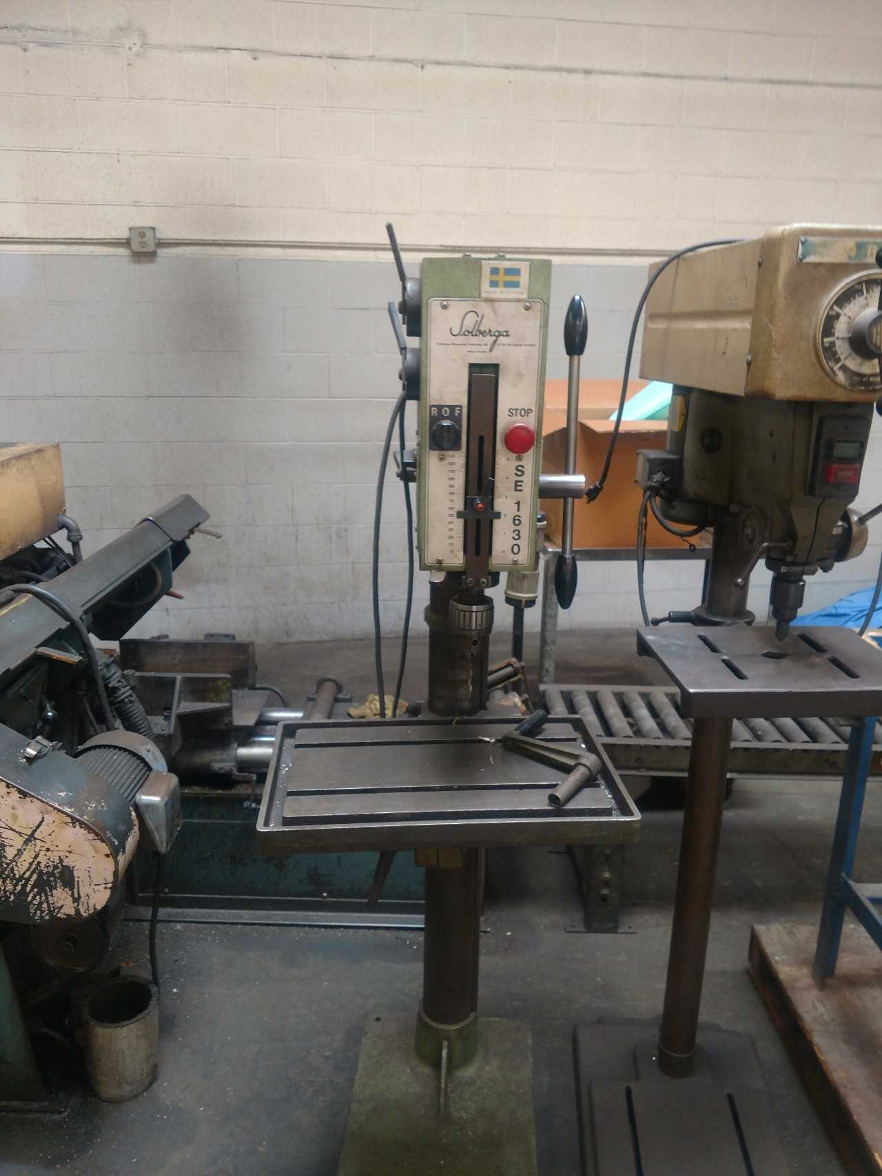 Solberga Drill Press - UPRIGHT DRILL PRESSES