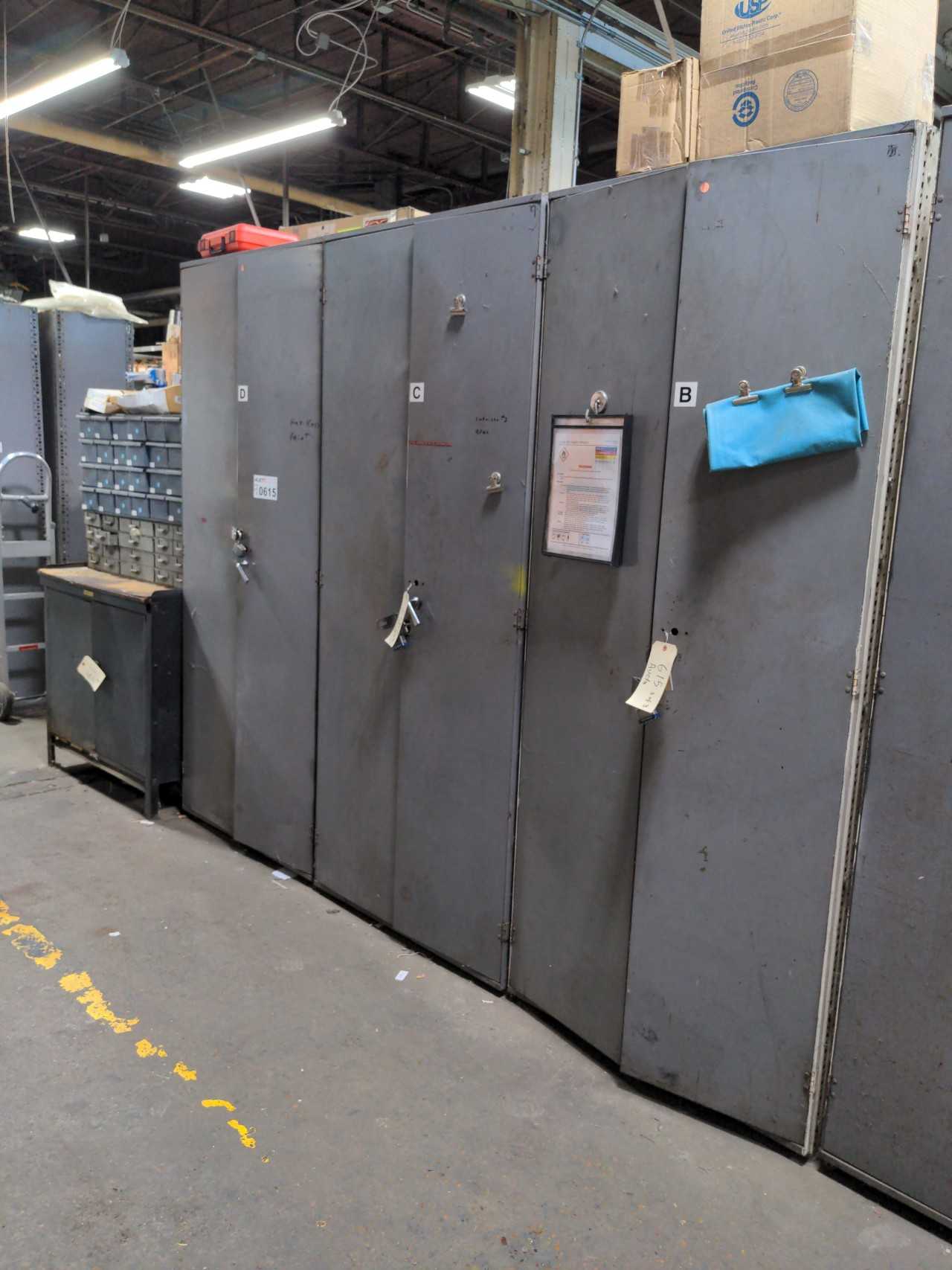 STORAGE CABINETS WITH CONTENTS - MISCELLANEOUS
