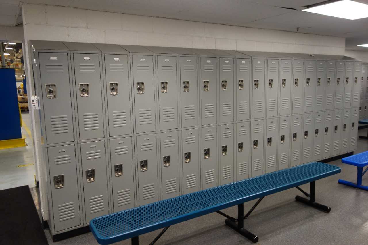 Penco Products 38x two-tier personal lockers - TOOL STORAGE